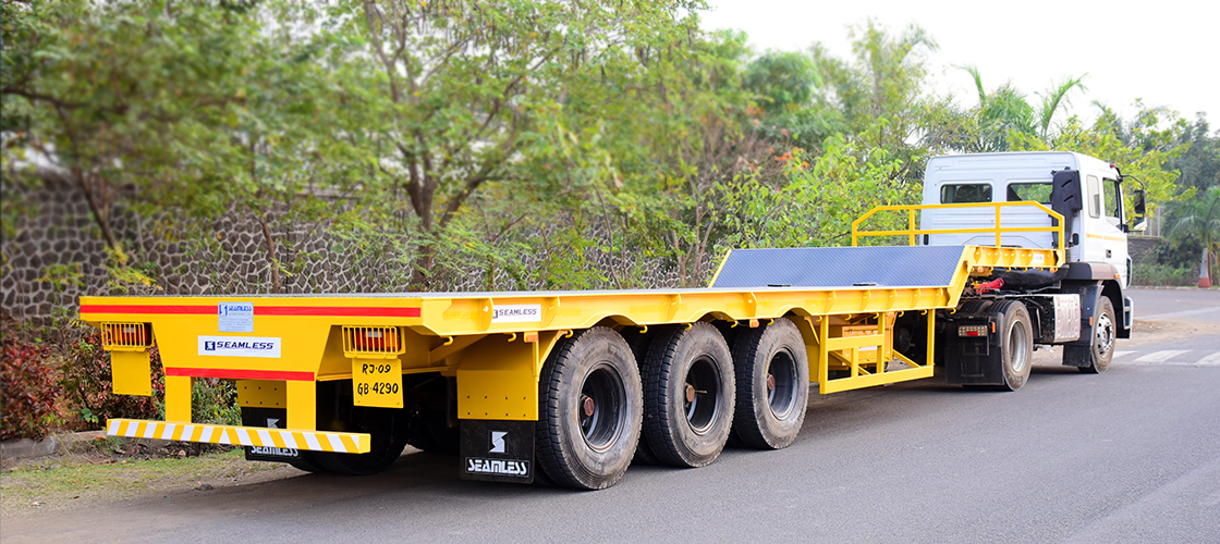 SEMI LOW BED TRAILER
